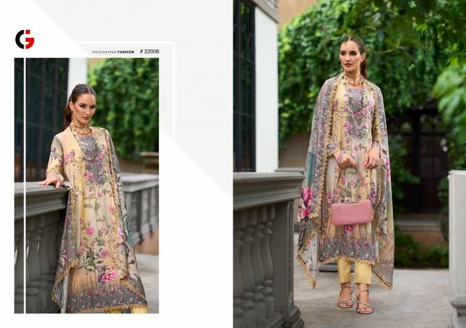 Gull Jee Fiza Pashmina Printed Salwar Kameez Catalog